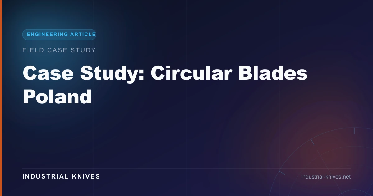 Case Study: Circular Blades Poland